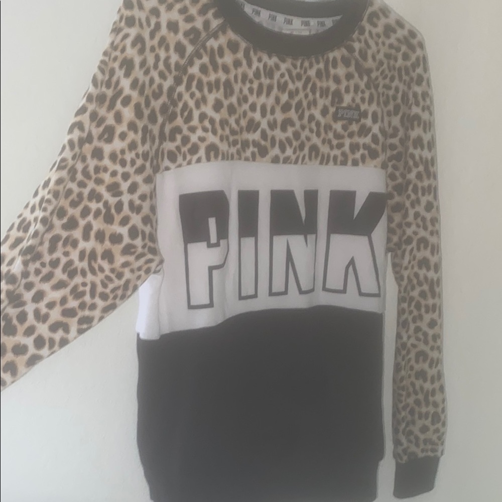 PINK Victoria's Secret Animal Print Tee